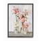 Stupell Industries Spring Pink Florals in Glass Jars Feminine Rustic Flowers in Black Frame Wall Art